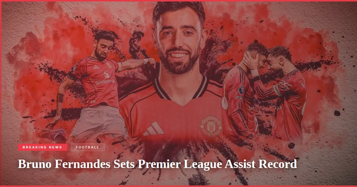 Bruno Fernandes Sets Premier League Assist Record
