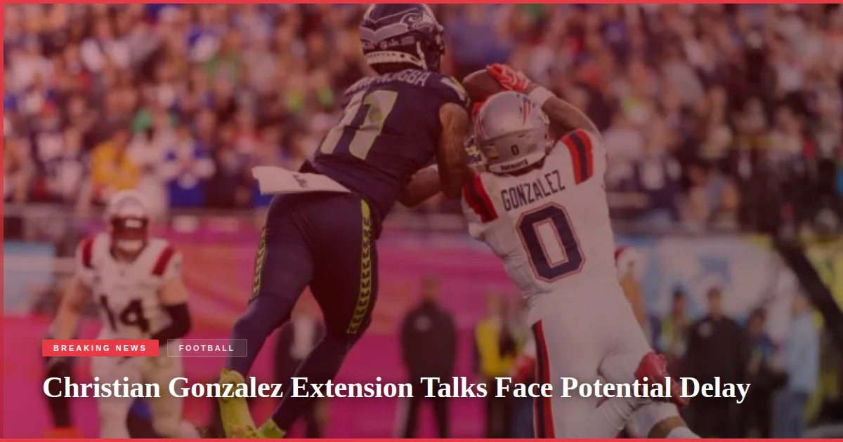 Christian Gonzalez Extension Talks Face Potential Delay