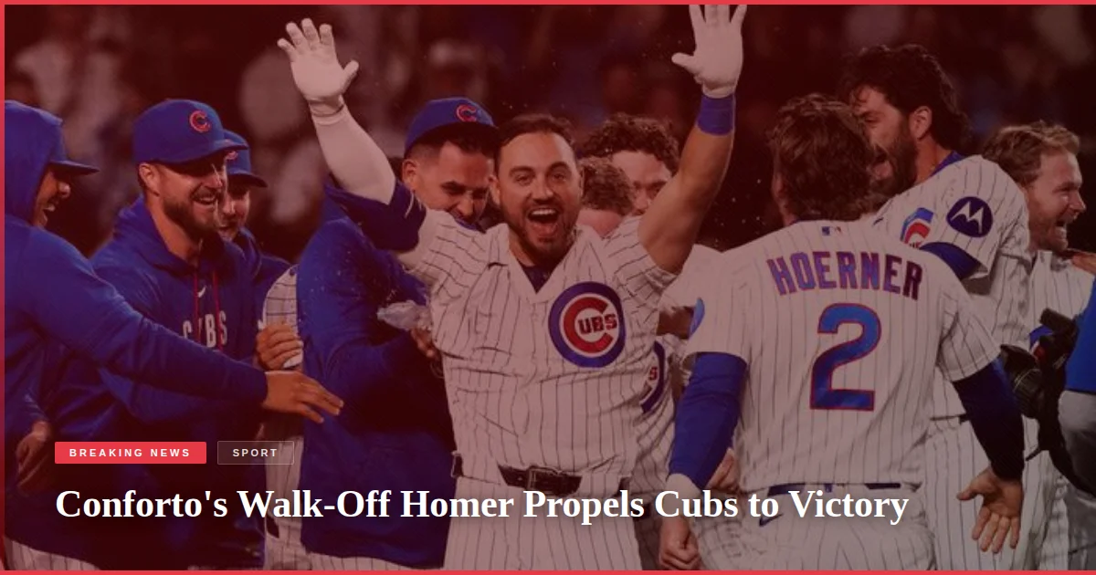 Conforto's Walk-Off Homer Propels Cubs to Victory