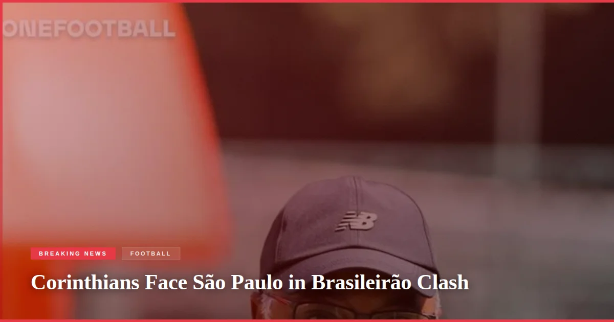 Corinthians Face São Paulo in Brasileirão Clash