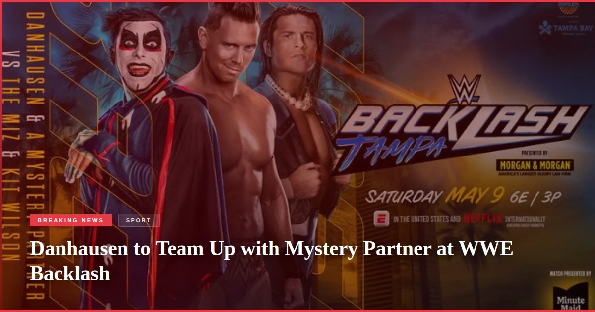 Danhausen to Team Up with Mystery Partner at WWE Backlash