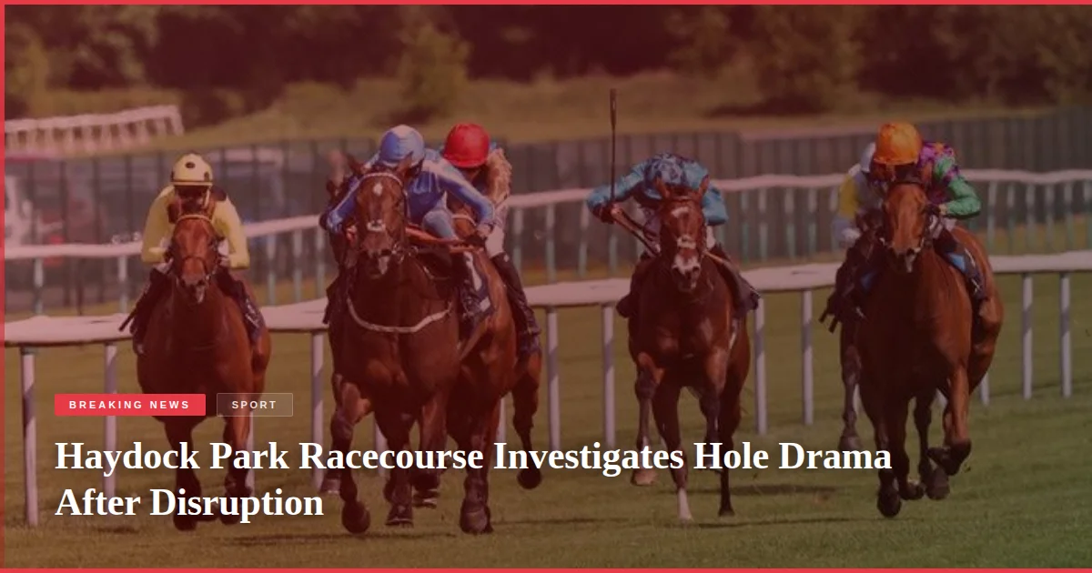 Haydock Park Racecourse Investigates Hole Drama After Disruption