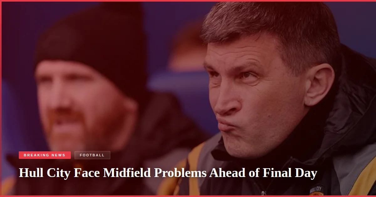 Hull City Face Midfield Problems Ahead of Final Day