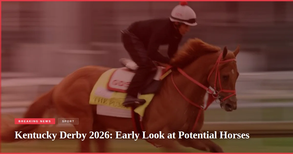 Kentucky Derby 2026: Early Look at Potential Horses