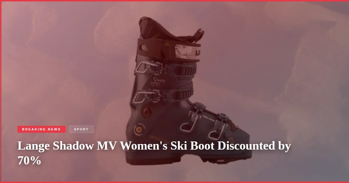 Lange Shadow MV Women's Ski Boot Discounted by 70%