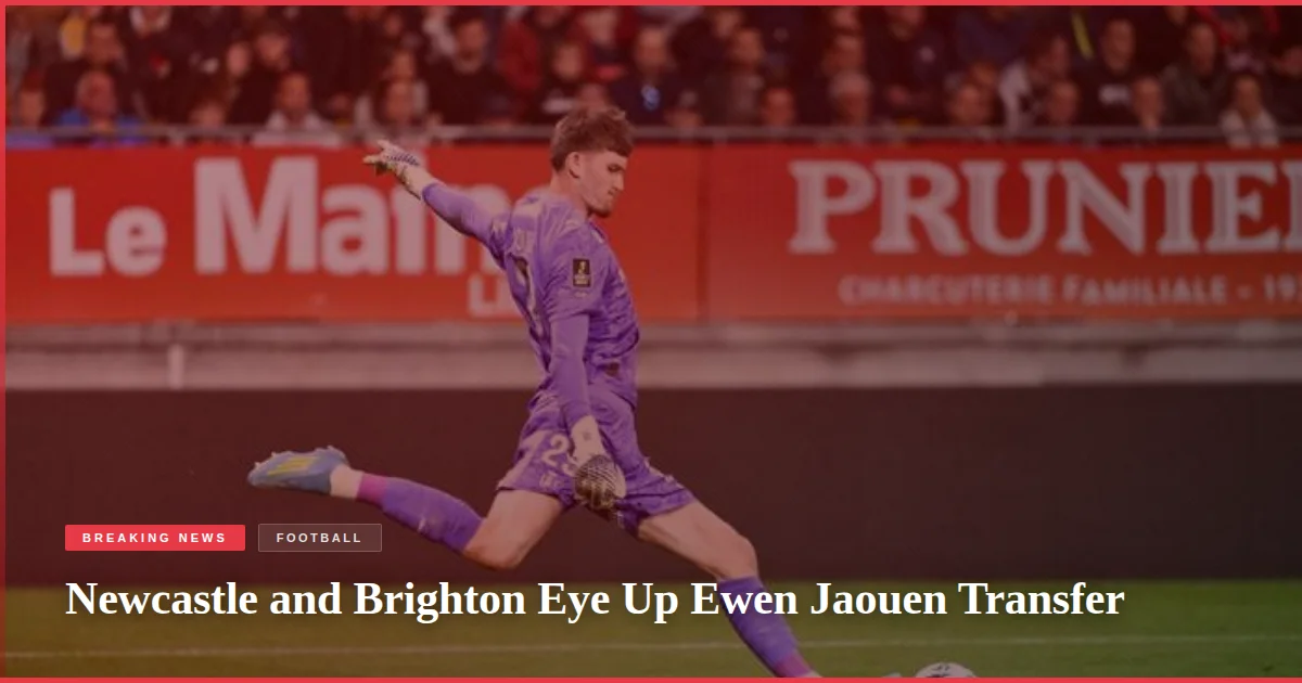 Newcastle and Brighton Eye Up Ewen Jaouen Transfer