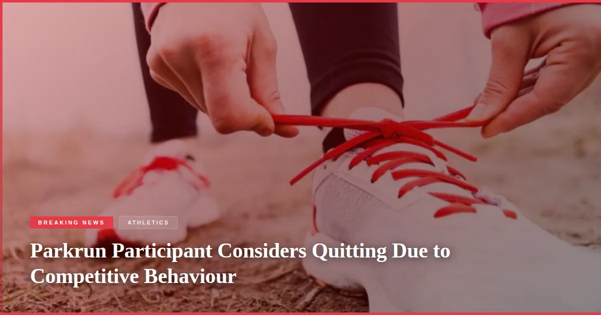 Parkrun Participant Considers Quitting Due to Competitive Behaviour