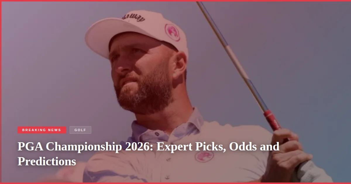 PGA Championship 2026: Expert Picks, Odds and Predictions