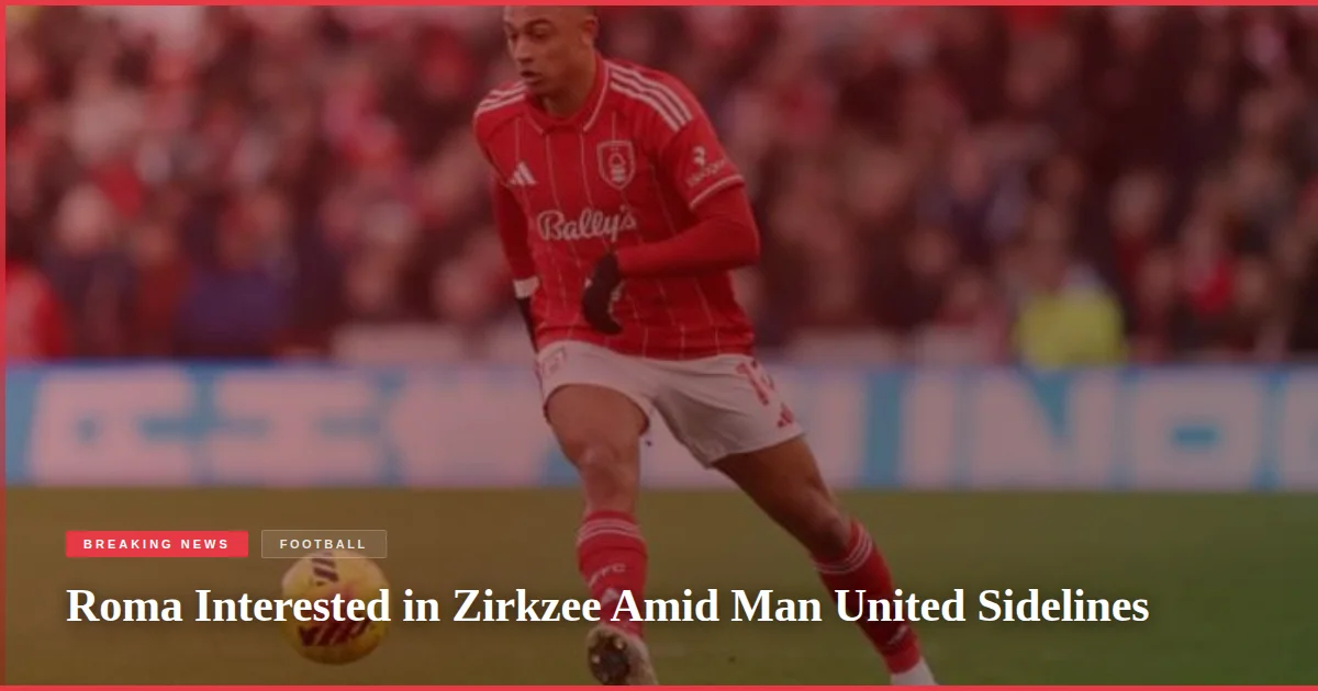Roma Interested in Zirkzee Amid Man United Sidelines