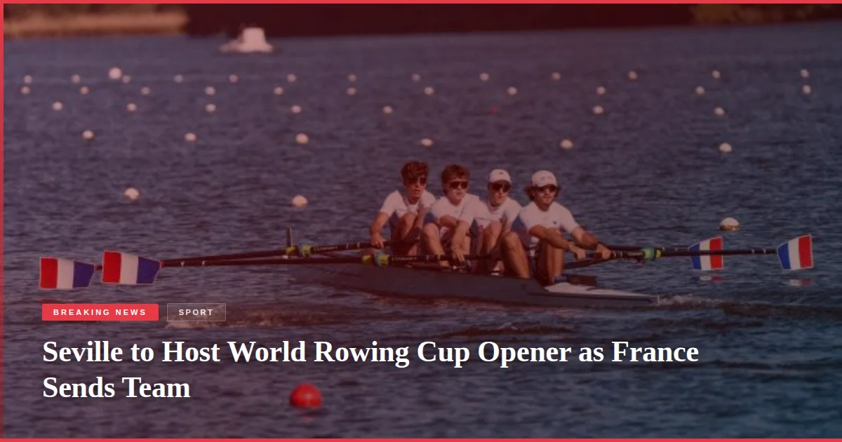 Seville to Host World Rowing Cup Opener as France Sends Team