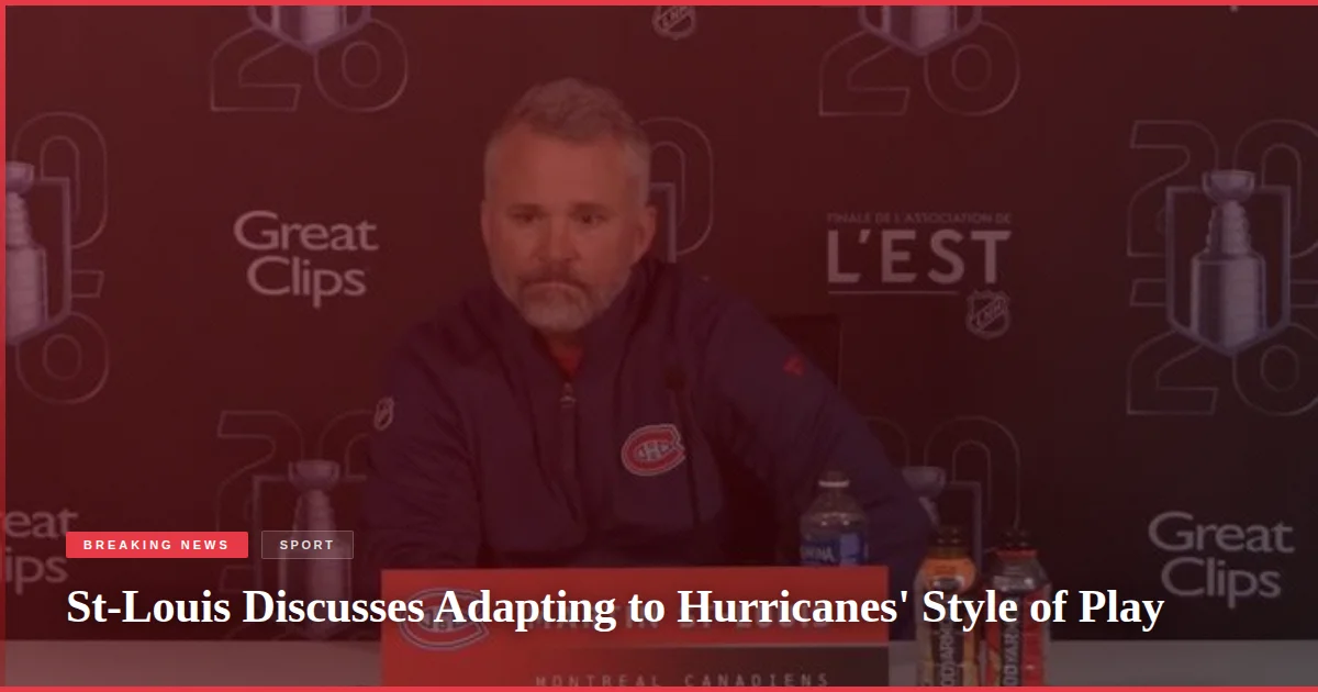 St-Louis Discusses Adapting to Hurricanes' Style of Play