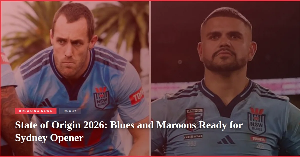 State of Origin 2026: Blues and Maroons Ready for Sydney Opener