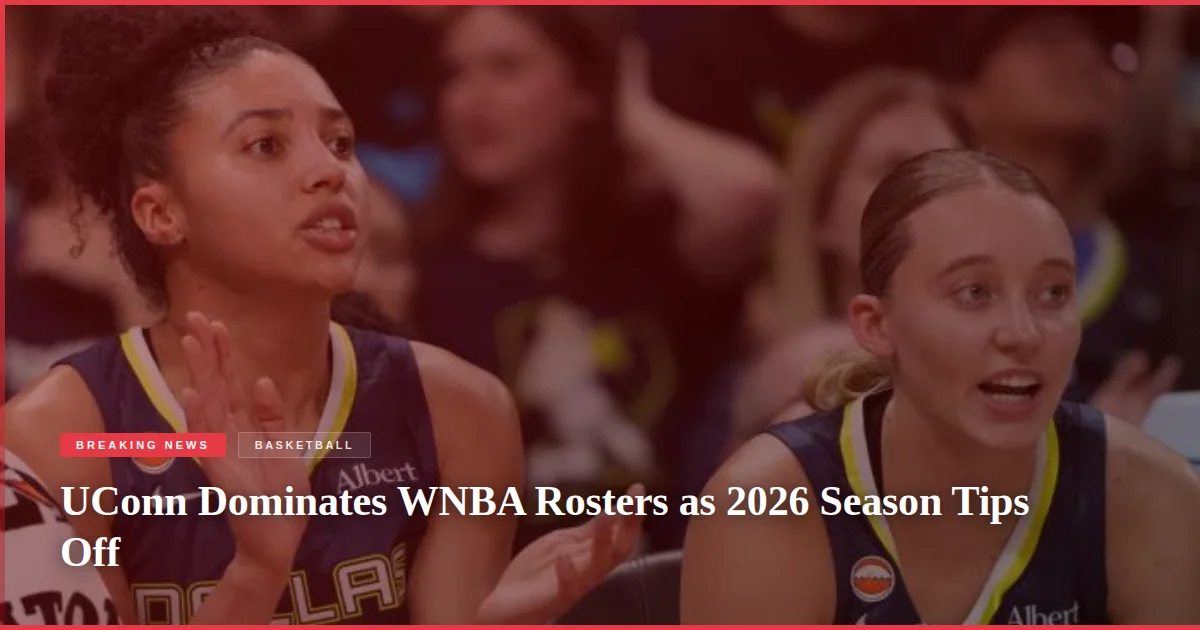 UConn Dominates WNBA Rosters as 2026 Season Tips Off