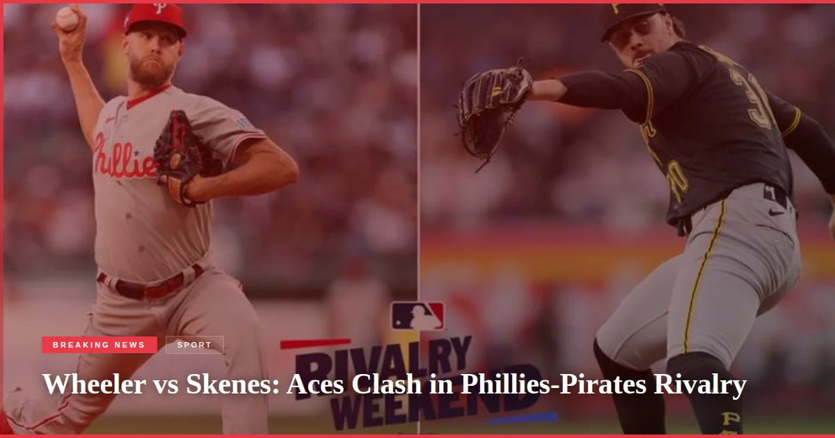 Wheeler vs Skenes: Aces Clash in Phillies-Pirates Rivalry