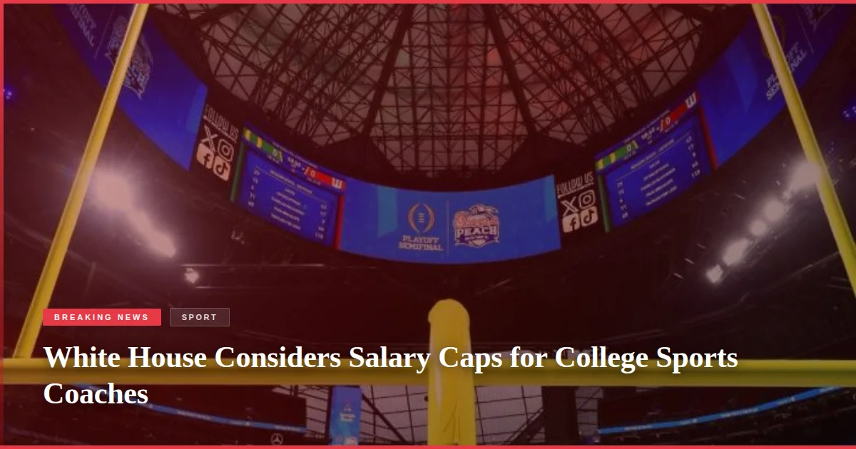 White House Considers Salary Caps for College Sports Coaches