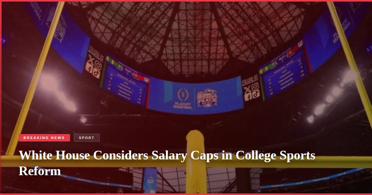 White House Considers Salary Caps in College Sports Reform