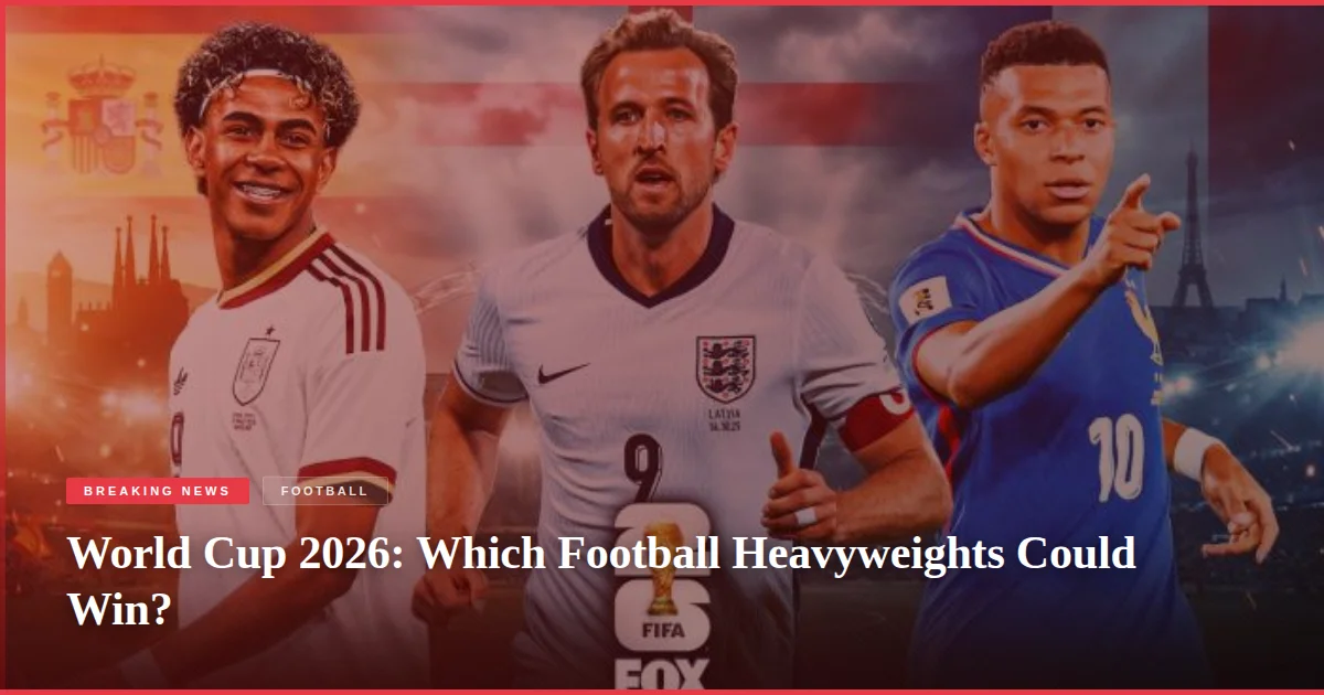 World Cup 2026: Which Football Heavyweights Could Win?