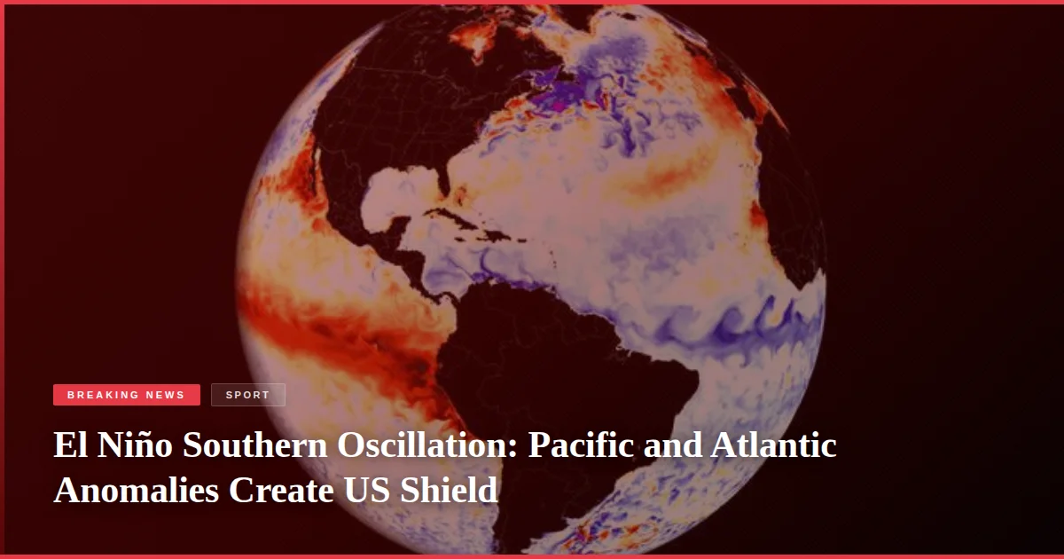 El Niño Southern Oscillation: Pacific and Atlantic Anomalies Create US Shield
