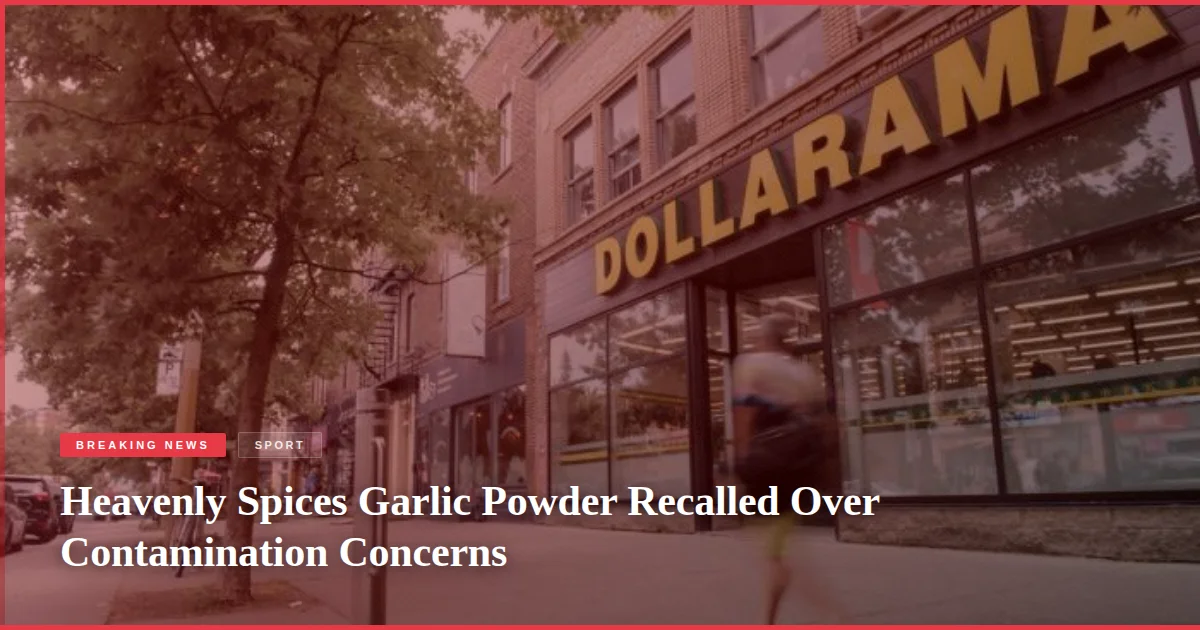 Heavenly Spices Garlic Powder Recalled Over Contamination Concerns
