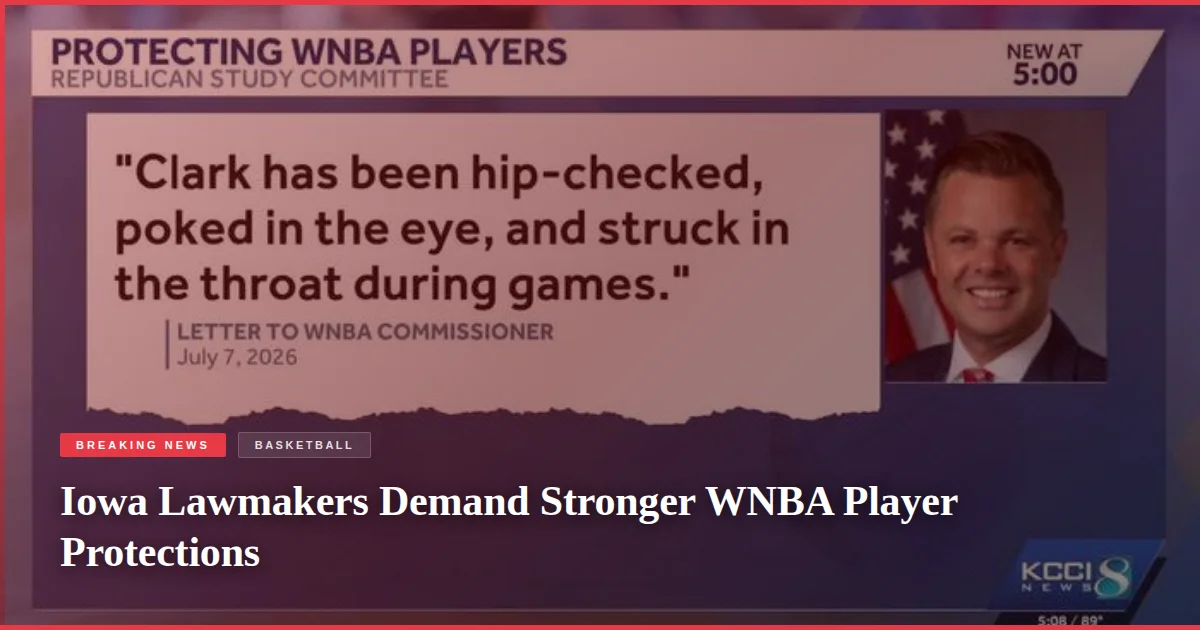Iowa Lawmakers Demand Stronger WNBA Player Protections