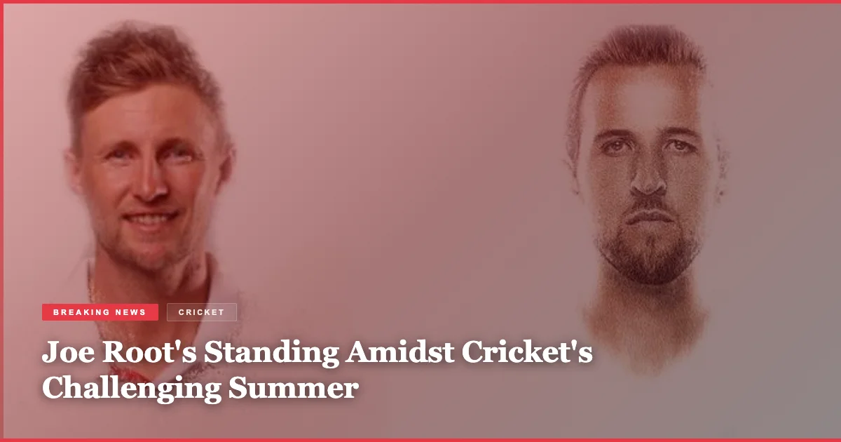 Joe Root's Standing Amidst Cricket's Challenging Summer