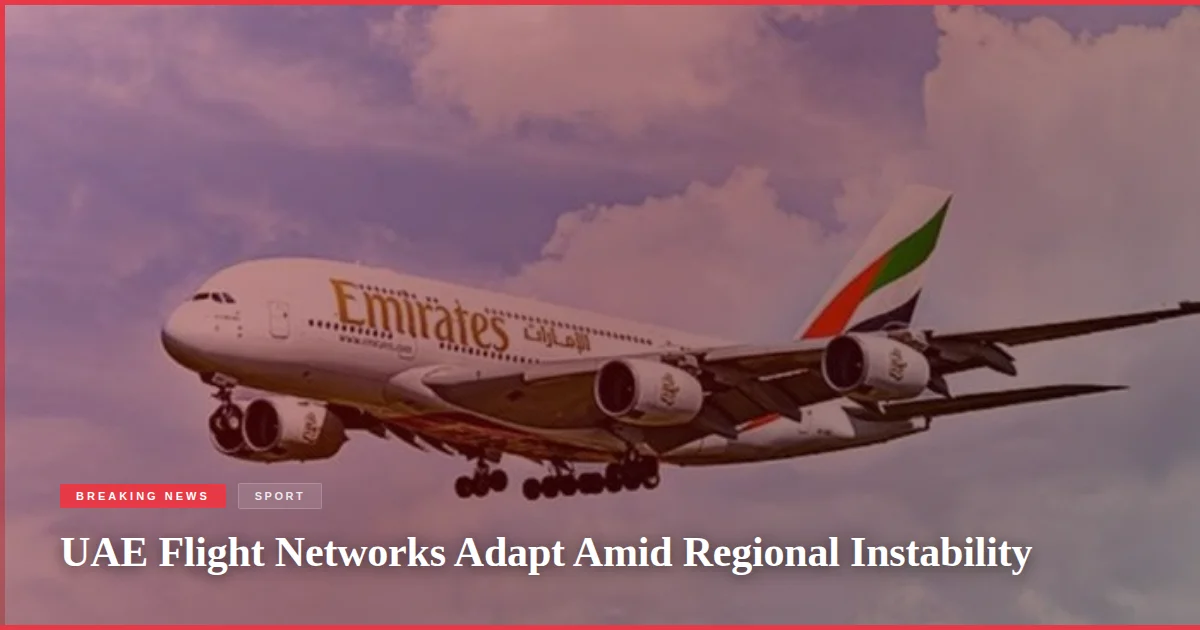 UAE Flight Networks Adapt Amid Regional Instability